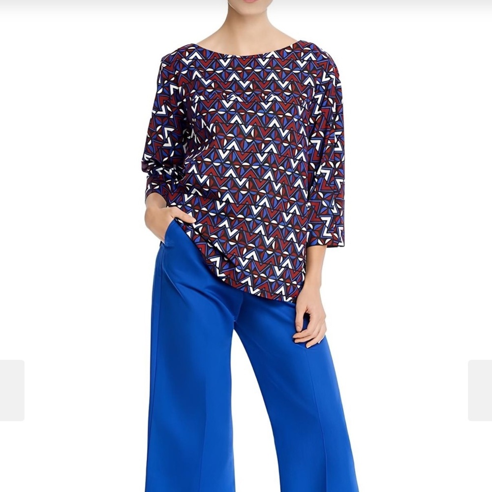 Weekend Max Mara Geometric Printed Blouse